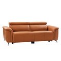 Evaristo Power Sofa in Caramel