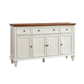 Hainrich 3 Drawer Sideboard in White