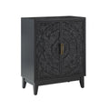 Thea Accent Cabinet in Black