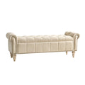 Georgia Bench in Linen
