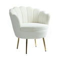 Donata Barrel Chair in Ivory
