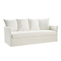 Severin Slipcovered Sofa in White