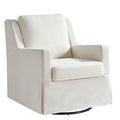 Stan Swivel Chair in Ivory