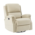 Felisa Glider Chair in Beige