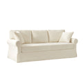 Enrico Slipcovered Sofa in Linen