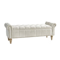 Georgia Bench in Ivory