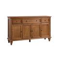 Hainrich 3 Drawer Sideboard in Acorn