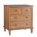 Hadrian 4-Drawer Accent Chest in Acorn
