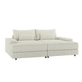 Conradus Deep Sofa in Ivory