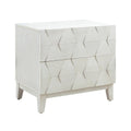 Helga Nightstand in White