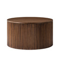 Lan Round Coffee Table in Walnut