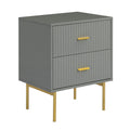 Paul Nightstand in Grey
