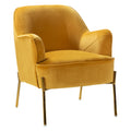Nora Accent Chair in Mustard