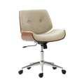 Molly Office Chair in Ivory