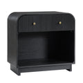 Yanick Nightstand in Black