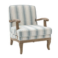 Peppone Armchair in Blue