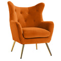 Arama Accent Chair in Orange