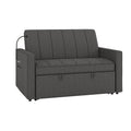 Duane Upholstered Sleeper Sofa in Charcoal