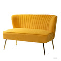 Monica Loveseat in Mustard