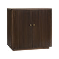 Augusto 2-Door Accent Cabinet in Walnut