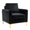 Ganymedes Club Chair in Black