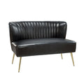 Monica Loveseat in Black
