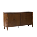 Alex 4-Door Sideboard in Brown