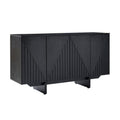 Adamo 4 door Sideboard in Black