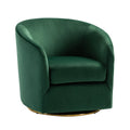 Amarante Swivel Chair in Green