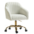 Jacinda Task Chair in Ivory
