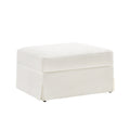 Kimberley Ottoman in Ivory