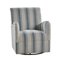 Alice Swivel Armchair in Blue