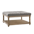 Jeffrey Ottoman in Grey