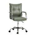 Leather Task Chair in Sage