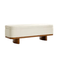 Cheryl Bench in Ivory