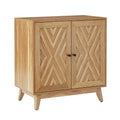 Joseph 2 Door Accent Cabinet in Walnut
