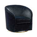 Amarante Swivel Chair in Black