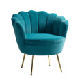 Donata Barrel Chair in Blue