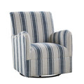 Alice Swivel Armchair in Navy