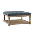 Jeffrey Ottoman in Blue