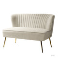 Monica Loveseat in Tan