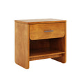 Laurenzo 2-Drawer Nightstand in Acorn