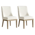 Hedda Dining Chair,Set of 2 in Ivory