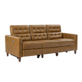 Volkhard Power Sofa in Camel