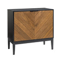 Paschall Accent Cabinet in Black