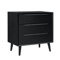 Werner 3 Drawer Accent Chest in Black