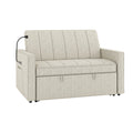 Duane Upholstered Sleeper Sofa in Oatmeal