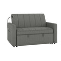 Duane Upholstered Sleeper Sofa in Grey