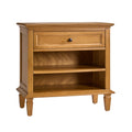 Wladimir 1-Drawer Nightstand in Acorn