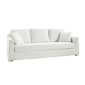 Riccardo Slipcovered Sofa in White